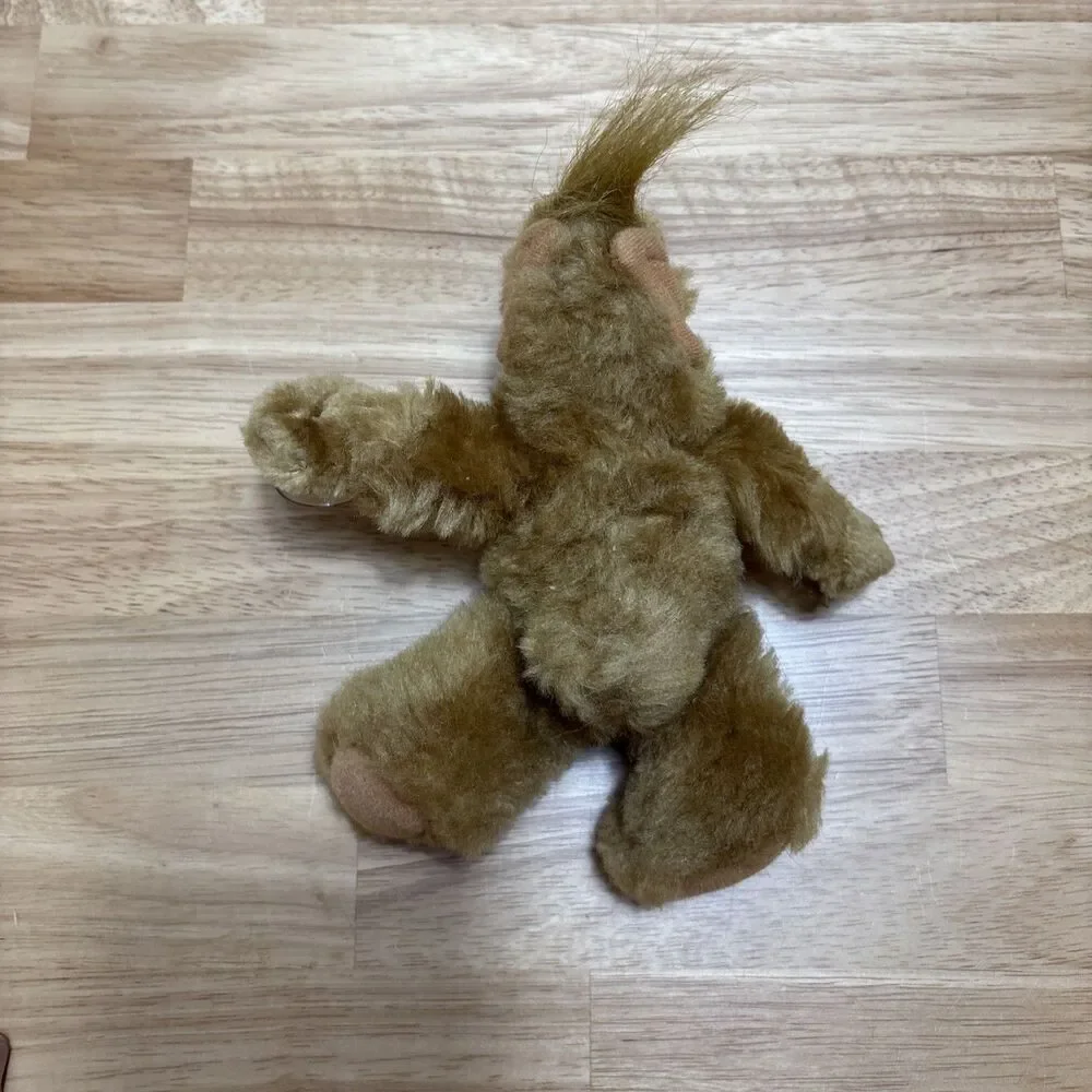 Vintage 1988 7” Alf Car Plush Window Cling w/ Suction Cups 80s Alien Stuffy